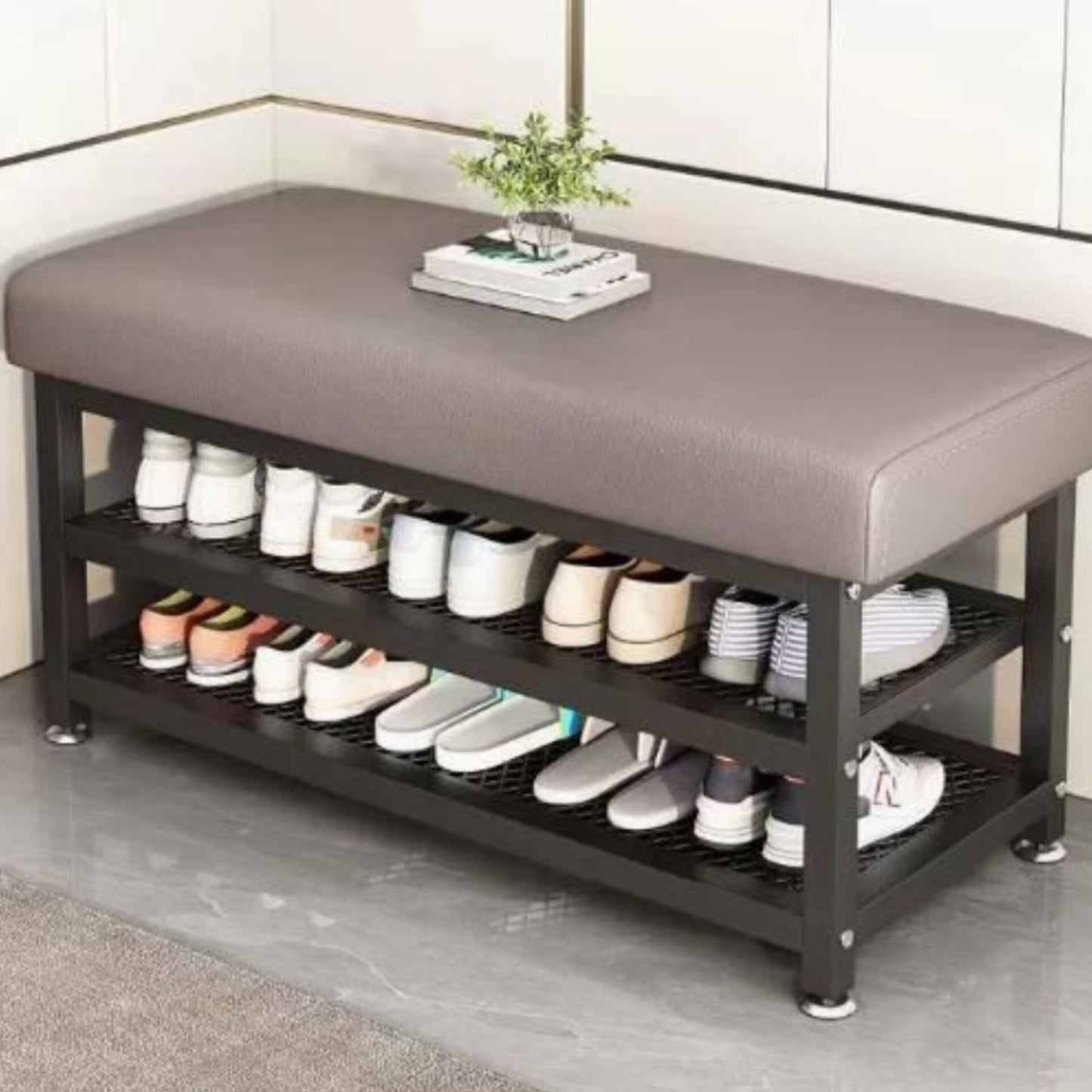 Entryway Shoe Storage Bench