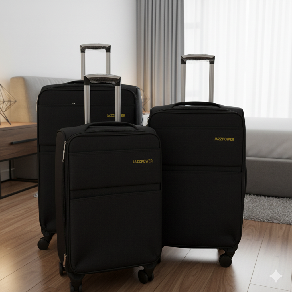 3 in 1 Fabric suitcases
