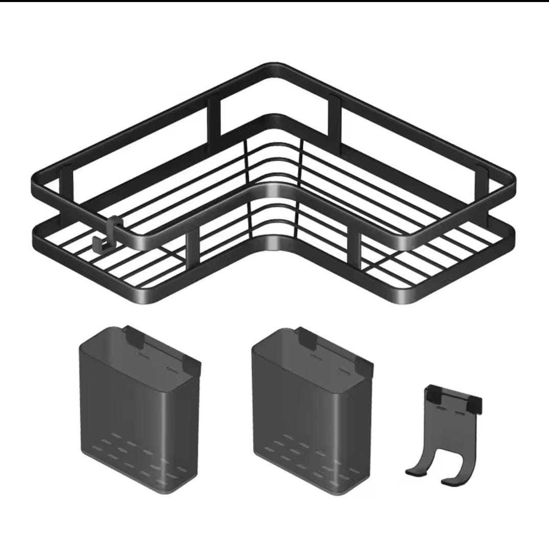 3pcs Set Corner bathroom organizer