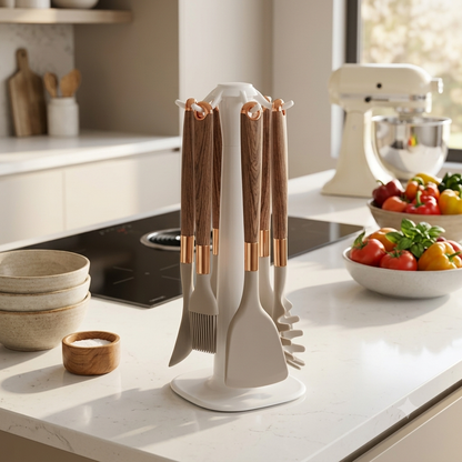 7Pc Kitchen Cooking Spoon Set
