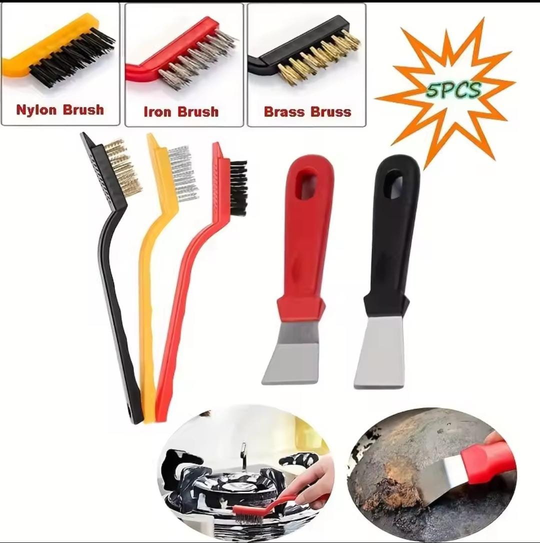 5pc household cleaning accessories