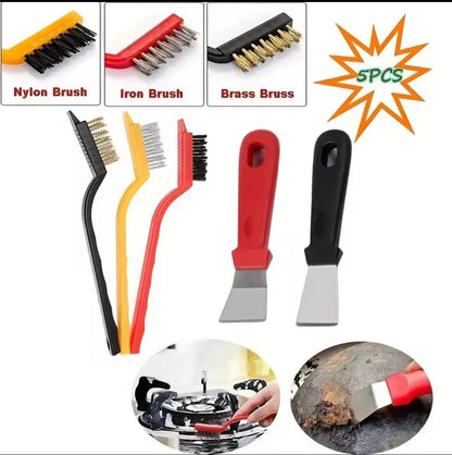 5pc household cleaning accessories