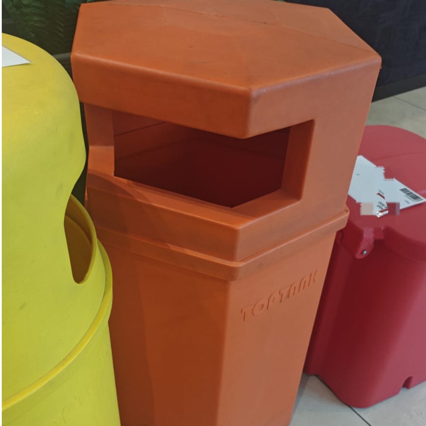 90L Hexagonal  Waste Bin