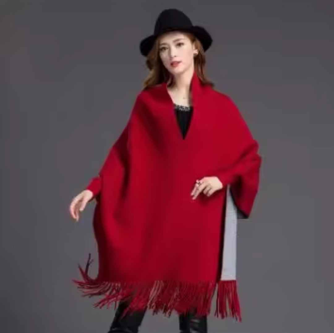 Ladies knitted fashion shawls