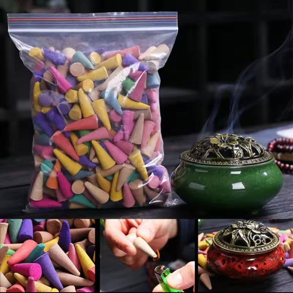 500pc Incense cones mixed flavour Eid