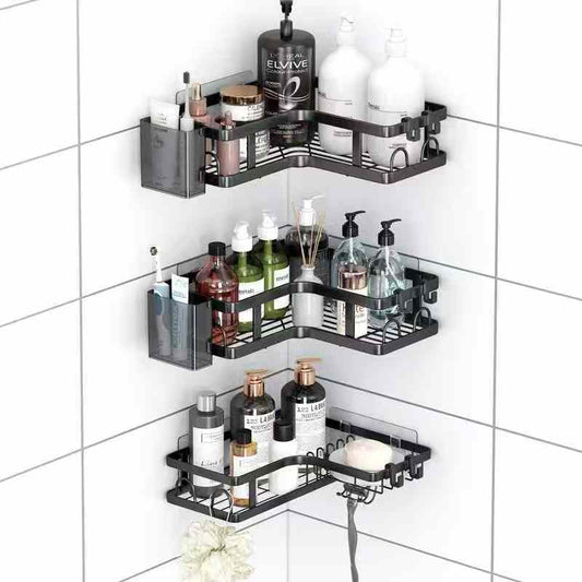 3pcs Set Corner bathroom organizer