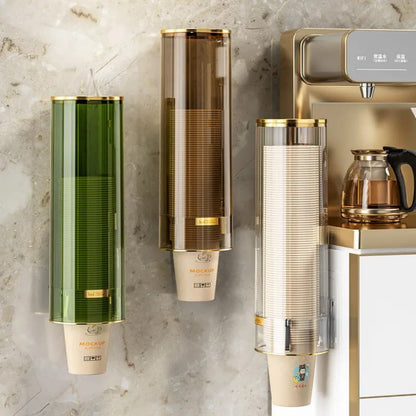 Disposable cup storage rack 