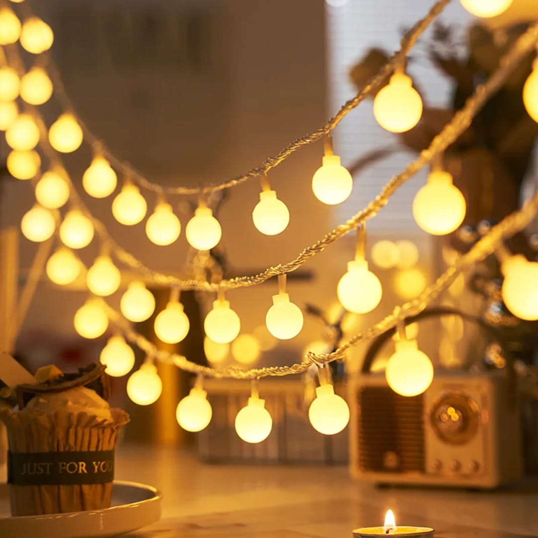 6M Round Shaped Christmas Lights