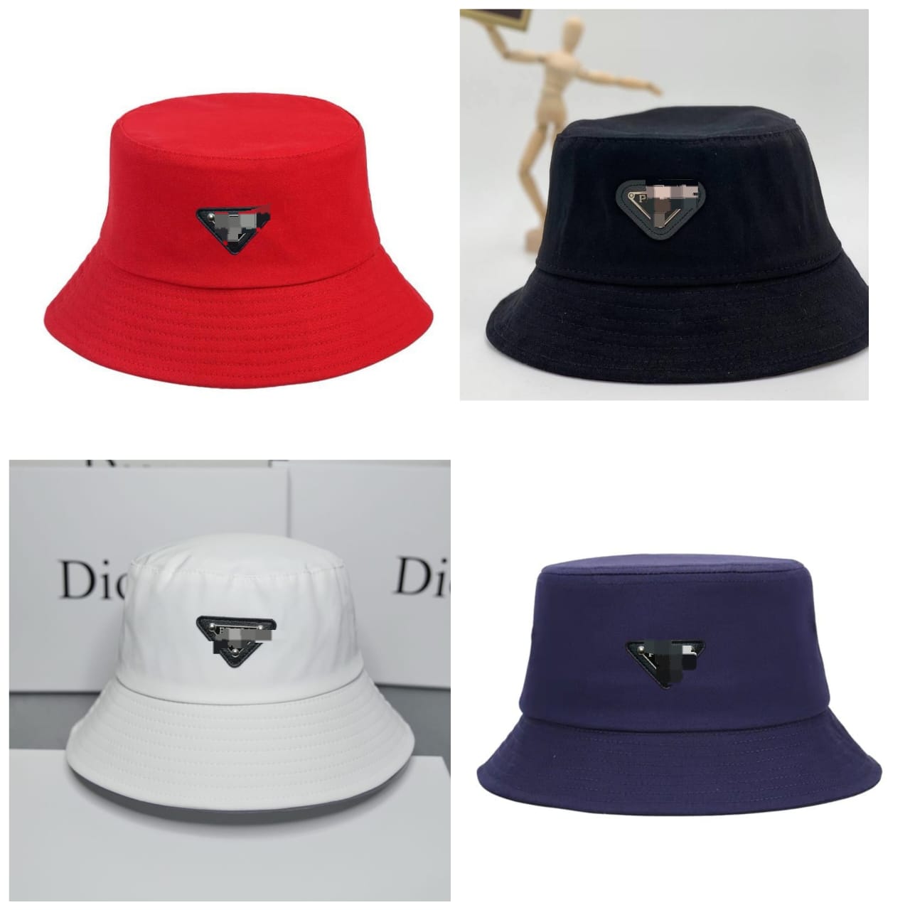 Summer bucket hats