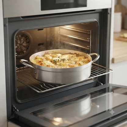 Assorted  Aluminium Medium Casserole Pans