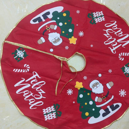 90cm Holiday Christmas Tree Skirt