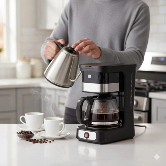Black Coffee Maker
