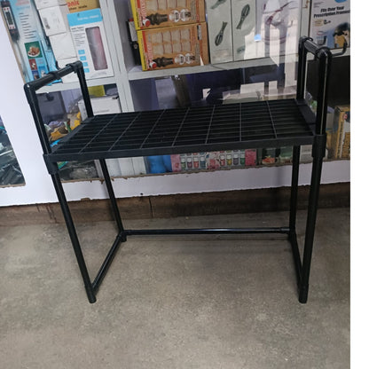 Microwave stand kitchen organizer