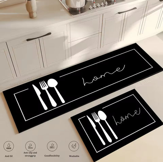 2pc kitchen absorbent mat