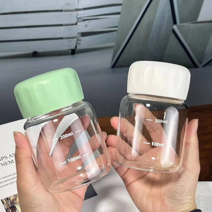 6pcs Ginger shot bottles oat fruit milk bottle
