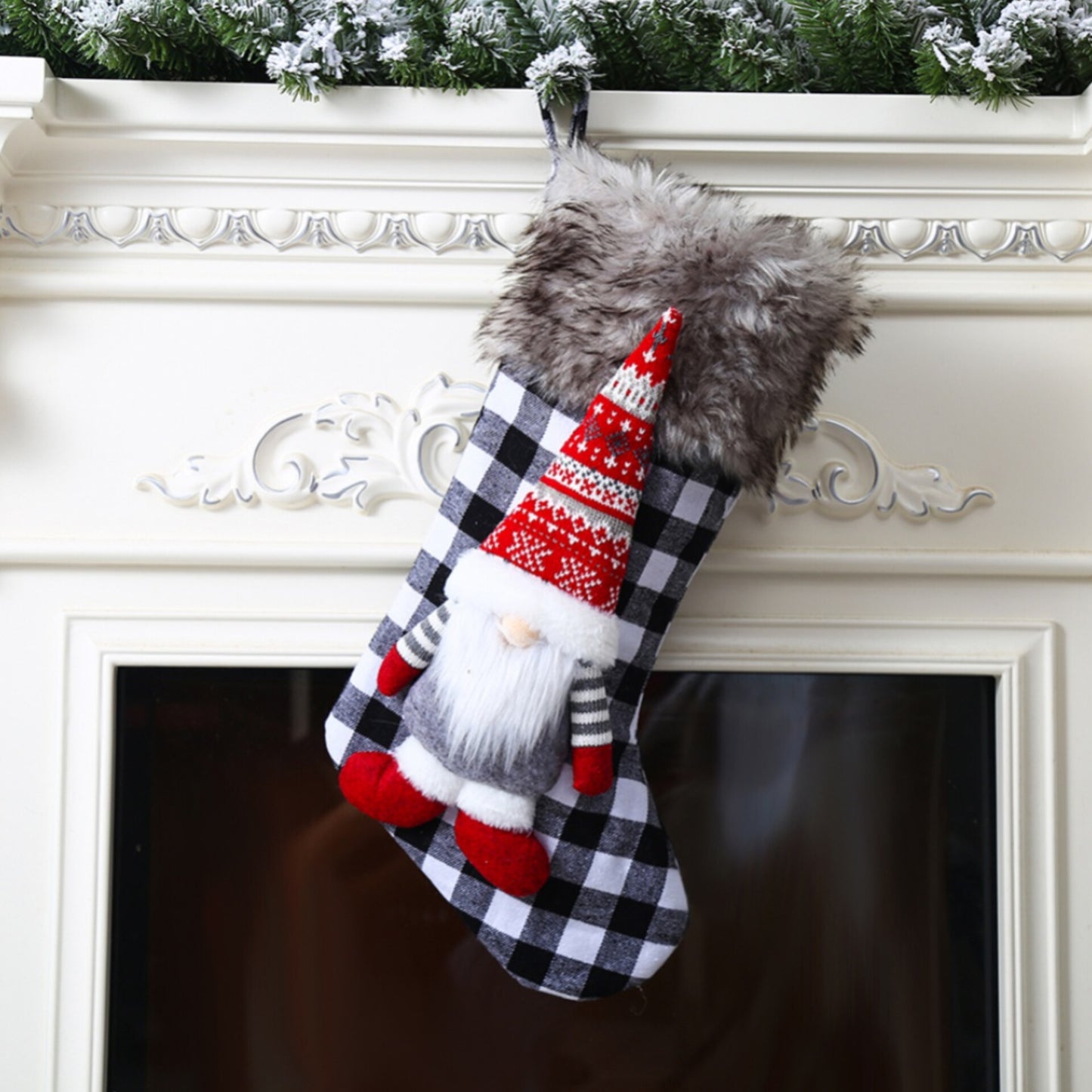 Christmas decor socks
