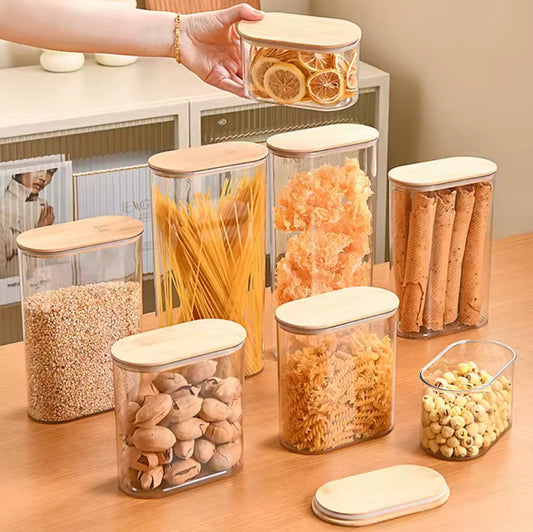 4Pc Set Acrylic Storage Containers