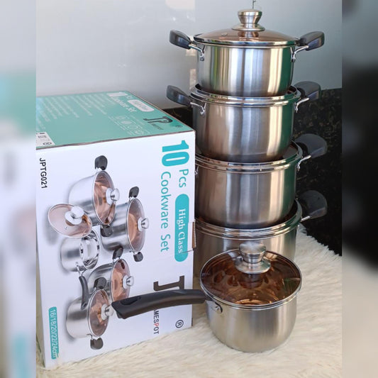 JP James Port stainless cookware set