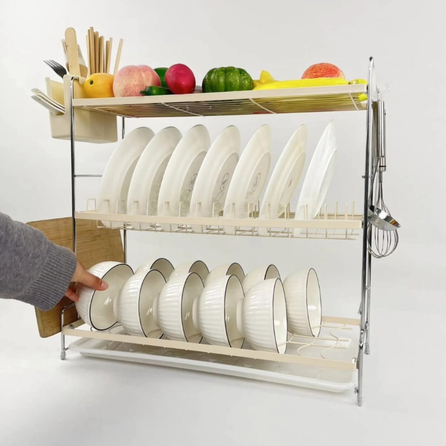 3-Tier Dish Rack
