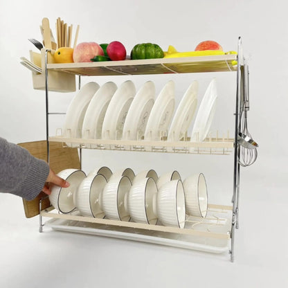 3-Tier Dish Rack