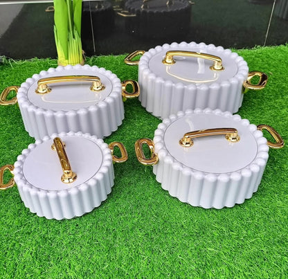 4Pc Insulated Hotpots