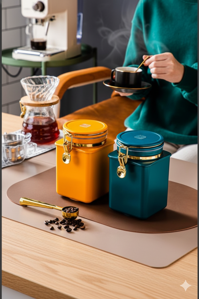 Coffee Jar Storage Airtight Jar