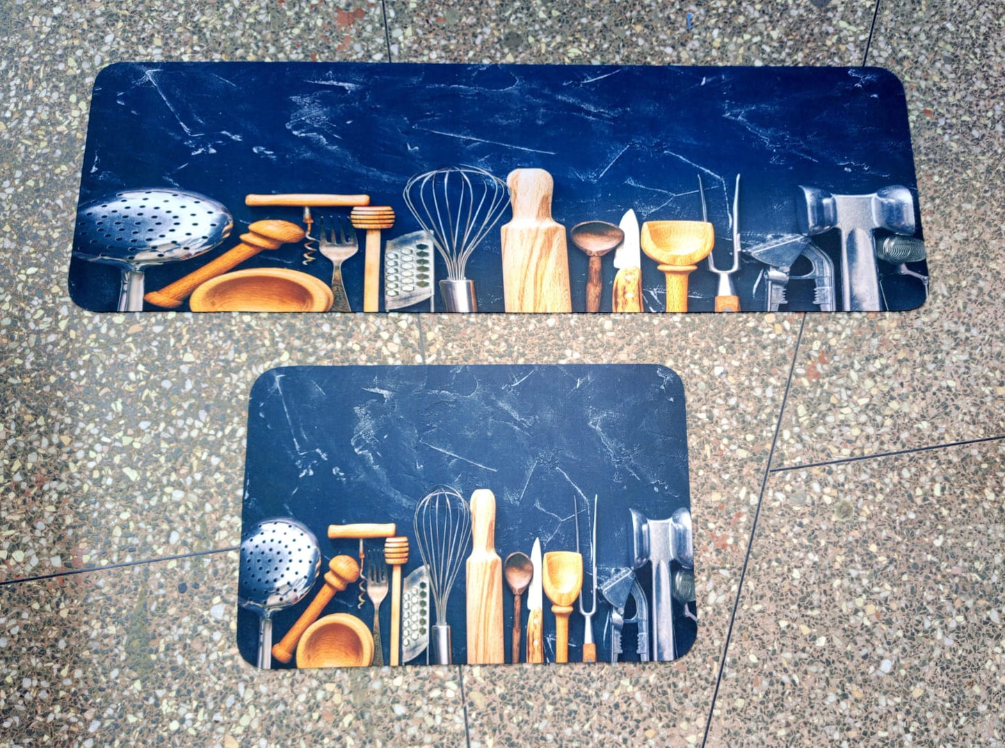 2pc kitchen absorbent mat