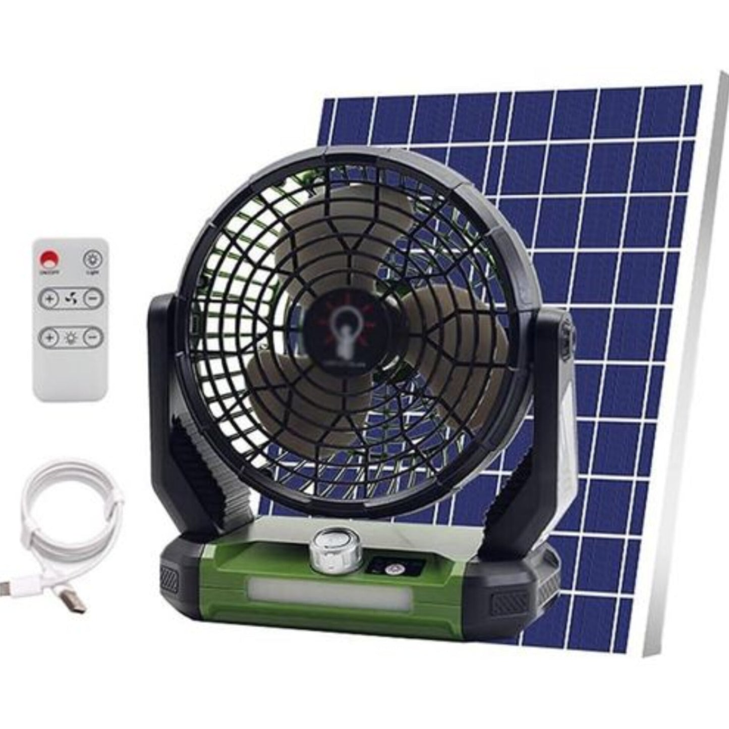 Newvew Solar Rechargeable Fan