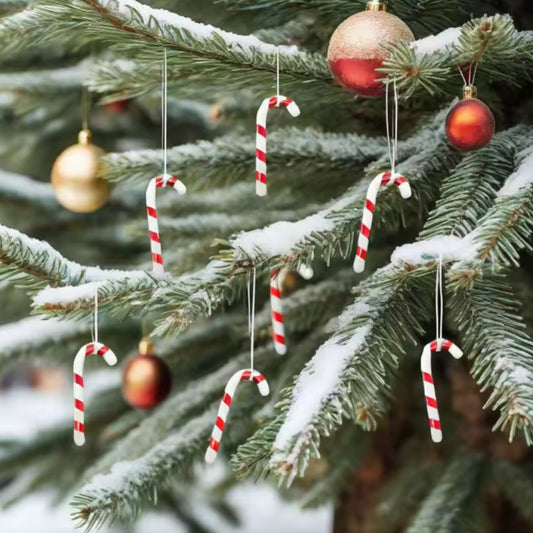 36Pc Christmas tree candy sticks decoration