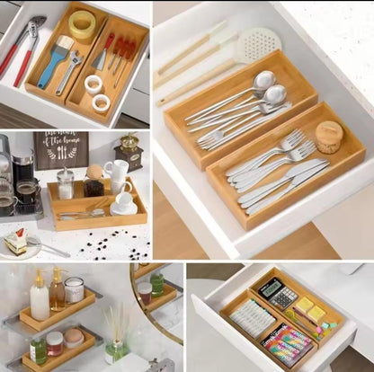 Bamboo holder tray