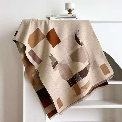 Double Sided Scarf Shawl