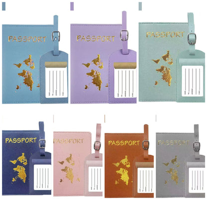 2 in 1 Passport cover and travel tag