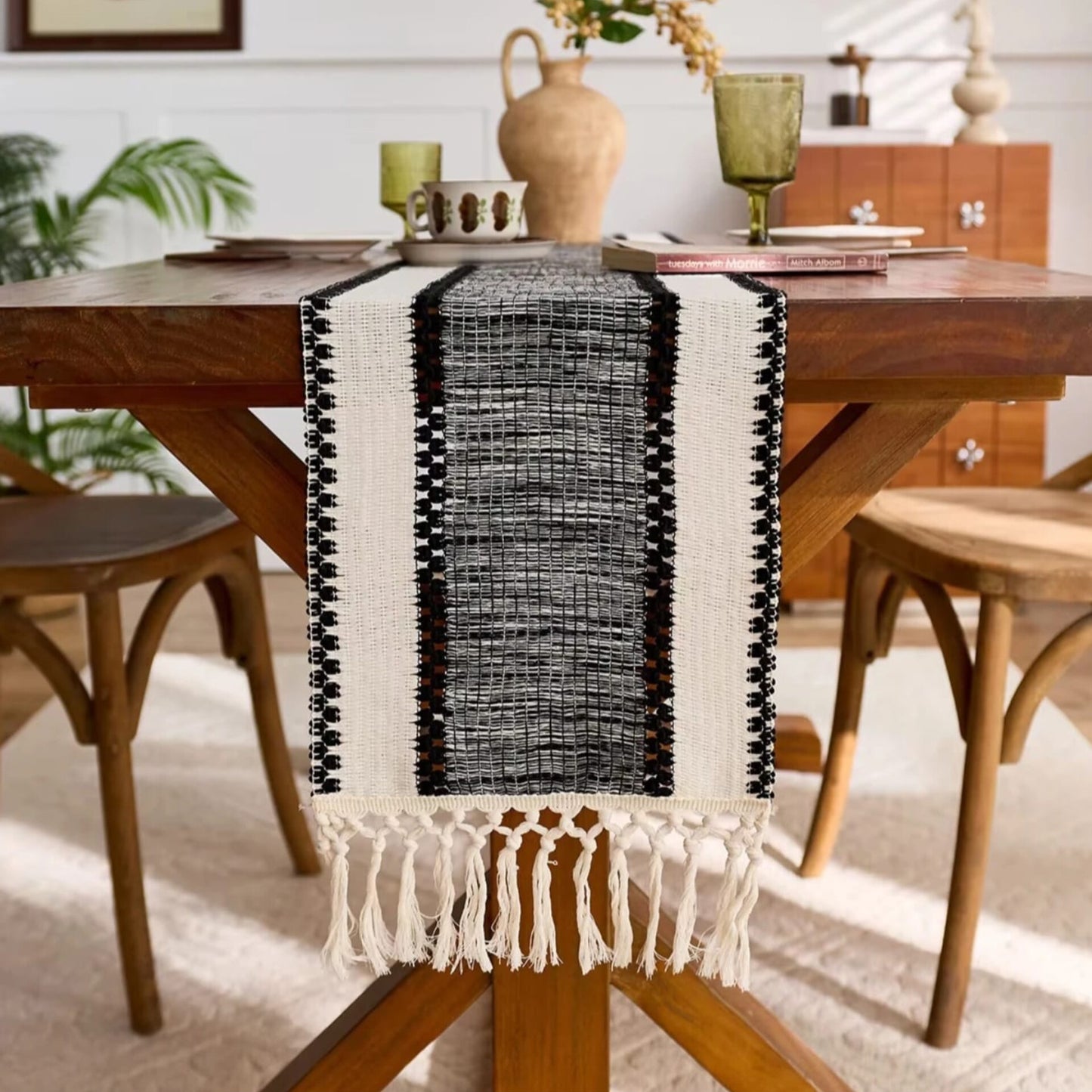 Cotton Table Runner Gha