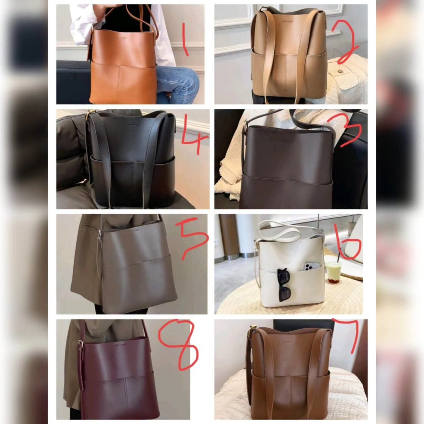 Ladies Bucket Style Bag