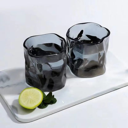 Glass water pitcher set