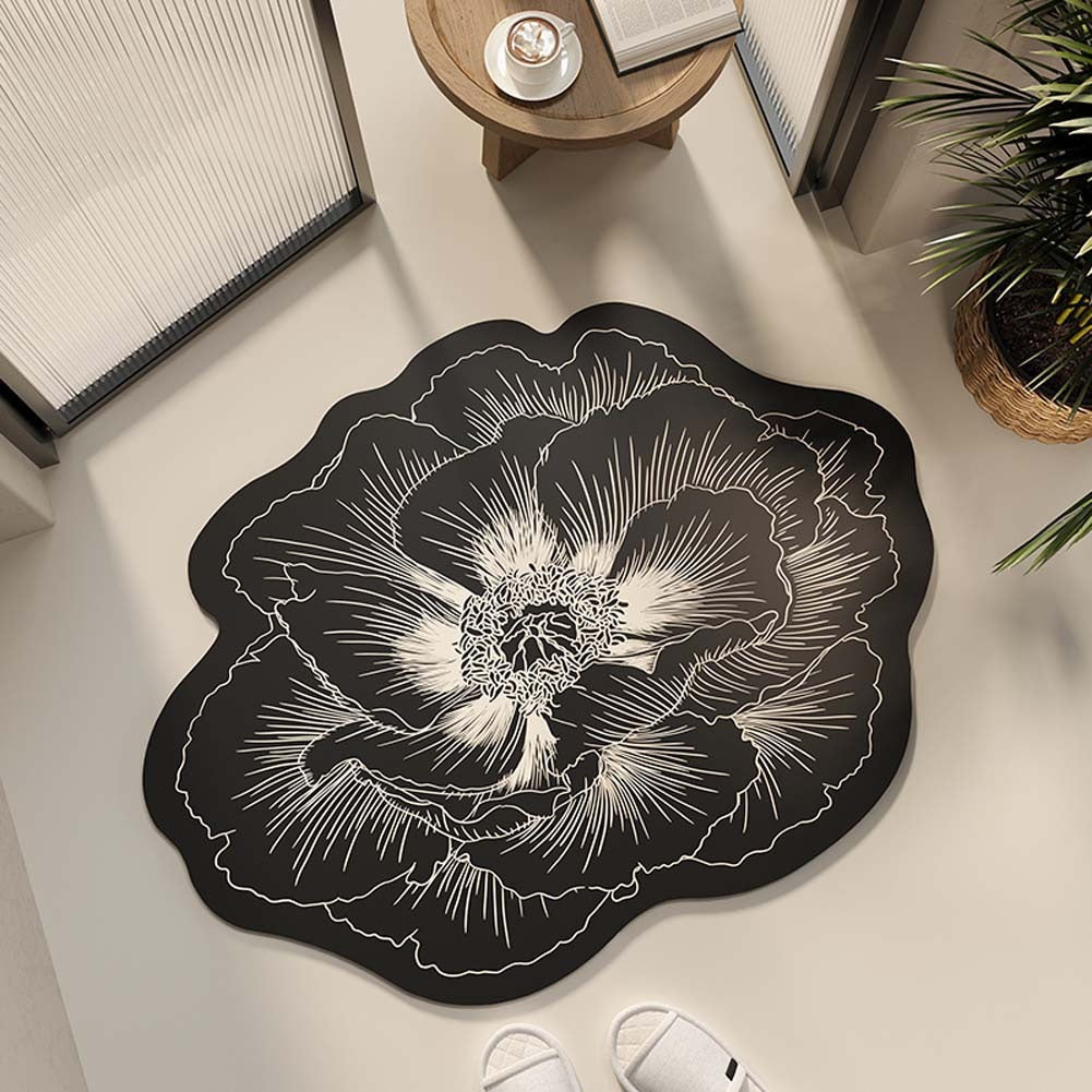 Bathroom Absorbent Diatom Mud Toilet Floor Mat