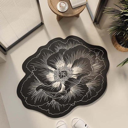 Bathroom Absorbent Diatom Mud Toilet Floor Mat