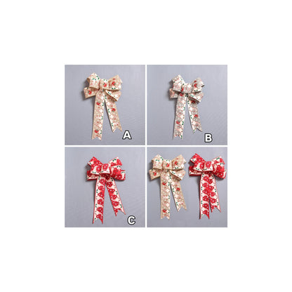 Christmas bowtie decor