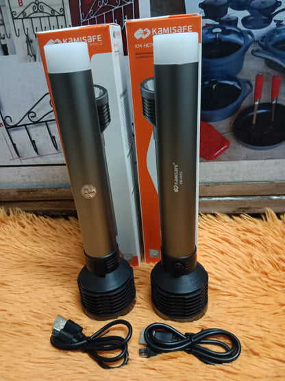 Rechargeable emergency torch