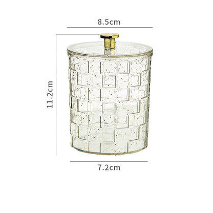 Acrylic cotton swab box