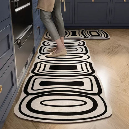 2 Pcs Kitchen Waterproof Mats