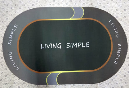 Absorbent rubber mats