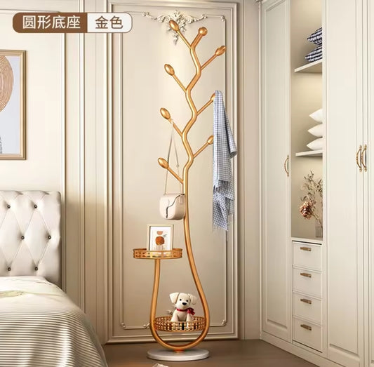 Floor standing coat rack