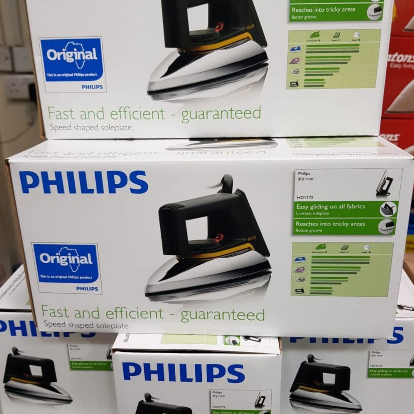 Phillips dry iron