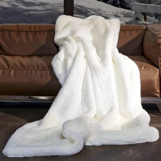 Sherpa fleece blanket