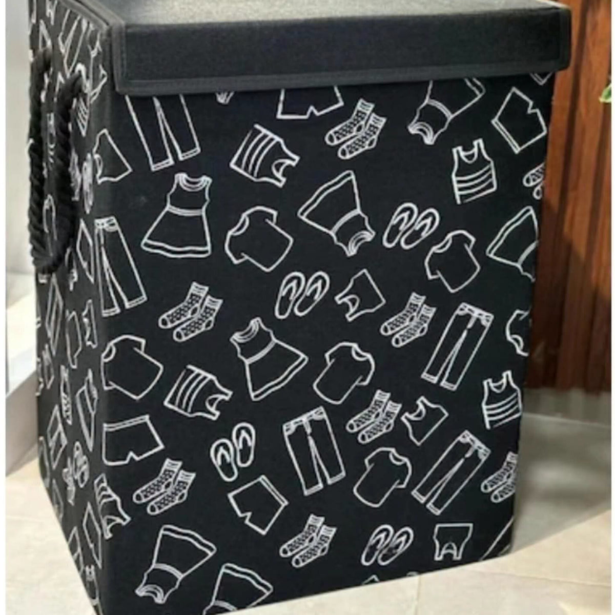 Pattern Laundry Basket