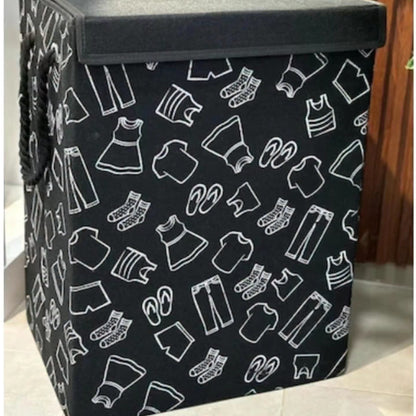 Pattern Laundry Basket