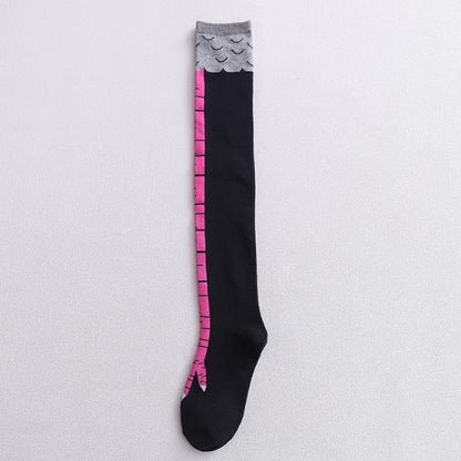 3Pairs halloween  chicken foot socks