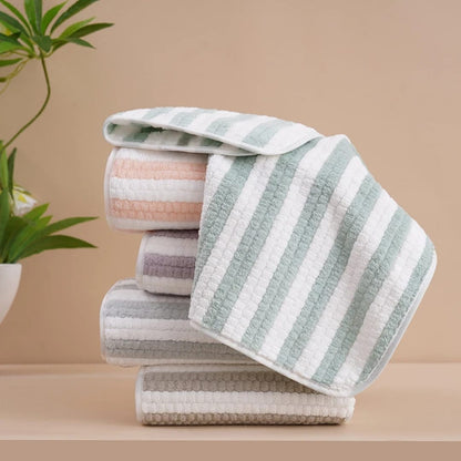 Striped Hand  Kitchen Towels