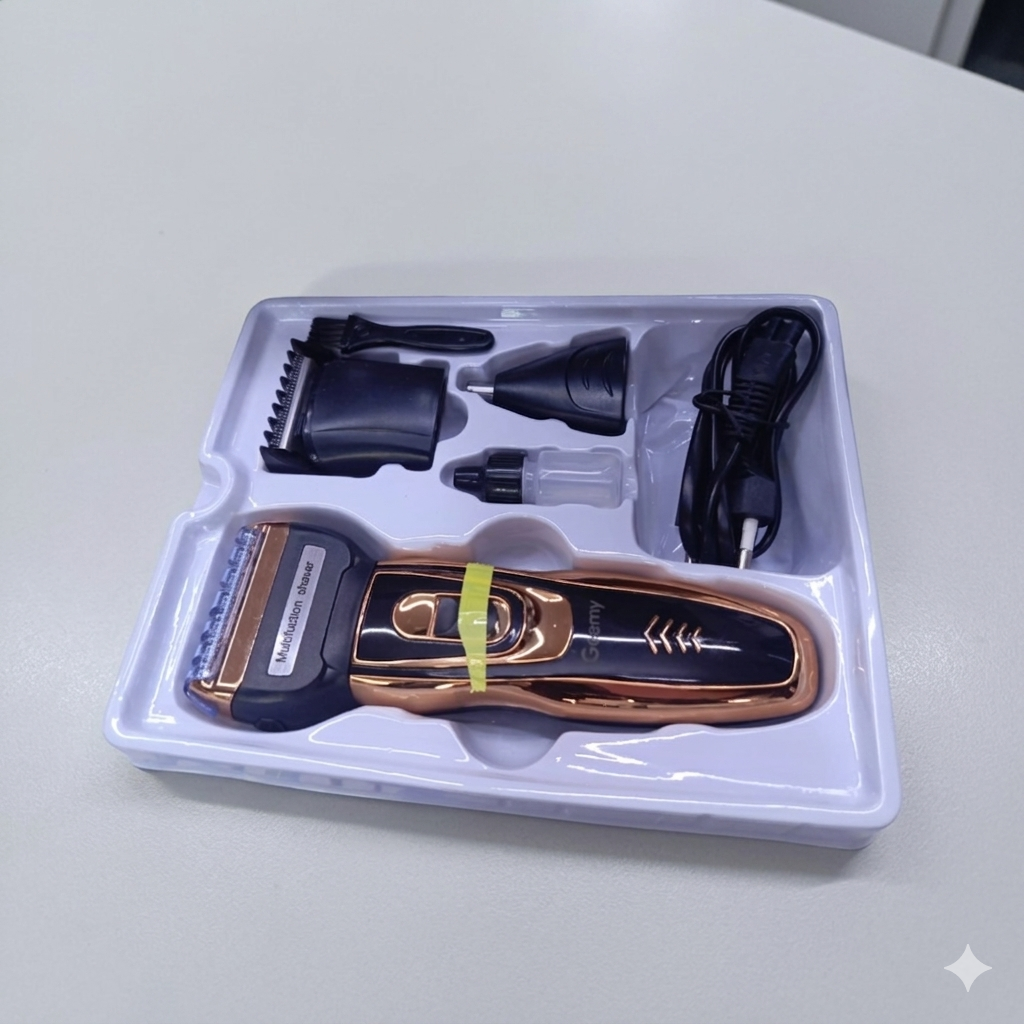 Electric 3 in 1  Men's Grooming and Trimmer Set